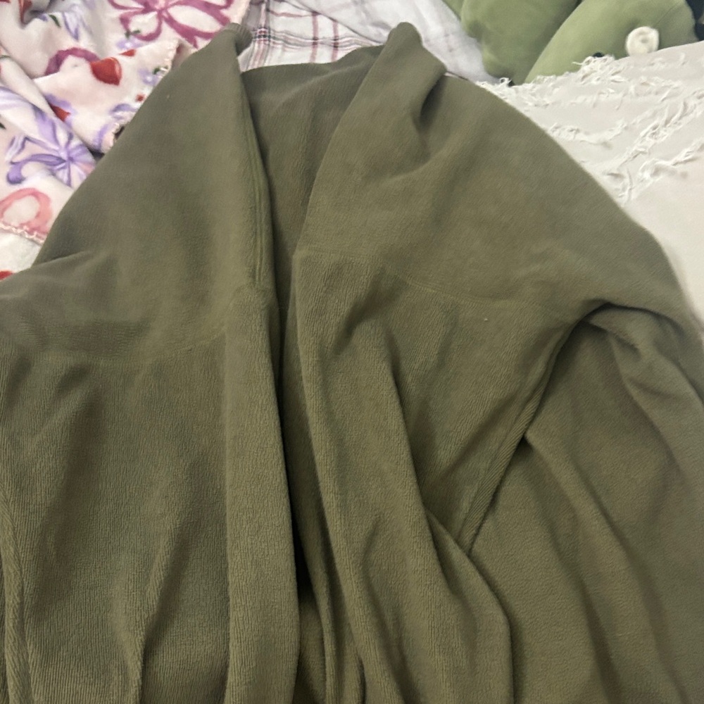 Olive Green crew neck